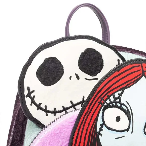 Loungefly Disney Nightmare Before Christmas Glow in Dark Backpack 707 Street NWT